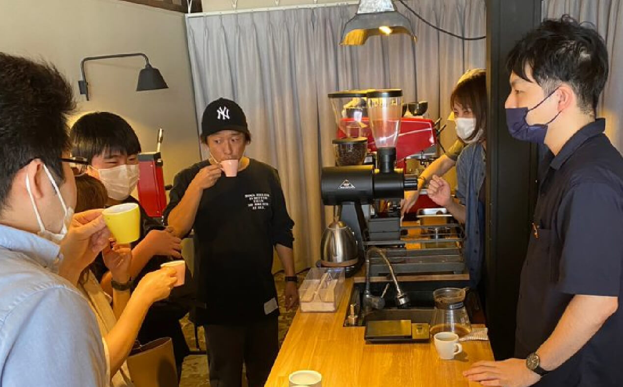 コーヒー抽出体験イベント カジノ ルーレット MANIA