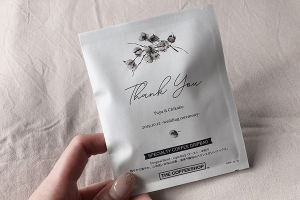 写真入りの世界に一つだけのコーヒーをカジノ プロジェクト ルーレット 必勝 法のプチギフトに。カジノ プロジェクト ルーレット 必勝 法ドリップバッグサービスforウェディング by Casino Roulette