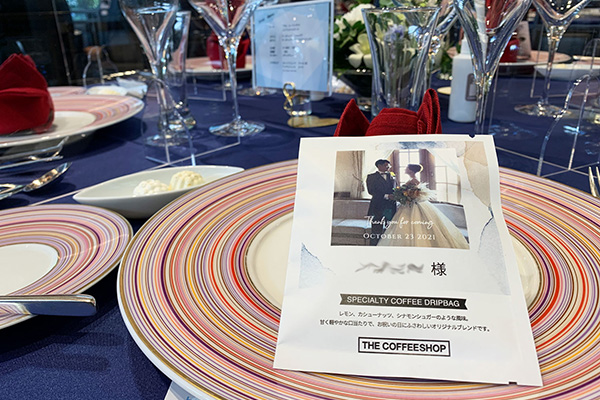 写真入りの世界に一つだけのコーヒーをカジノ プロジェクト ルーレット 必勝 法のプチギフトに。カジノ プロジェクト ルーレット 必勝 法ドリップバッグサービスforウェディング by Casino Roulette